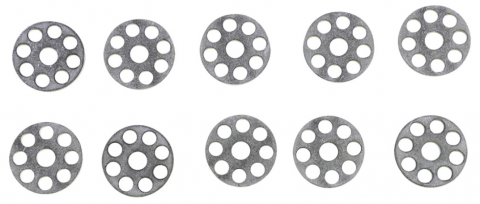 Aluminum M6 Works Washers 10 Pack 25mm